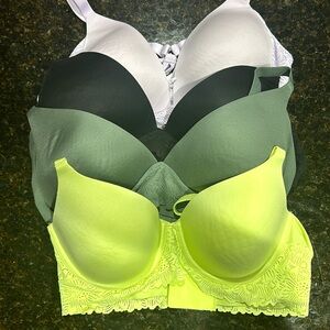 Aerie Real Good Bras (set of 4)
